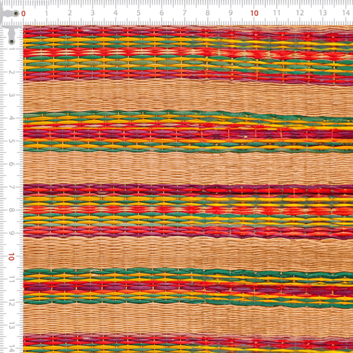 Sarja Impermeável Estampada  Palha Trançada colorido 9100e14215