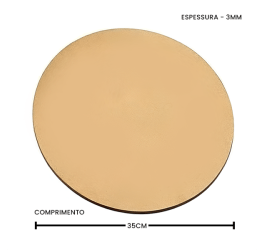 Base de MDF para Sousplat - 35cm