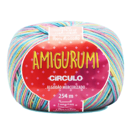 Fio Amigurumi Circulo 254m Várias Cores 360449