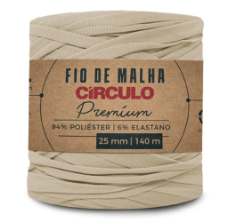 Fio de Malha Premium Circulo Várias Cores 25mm 140mts 432512