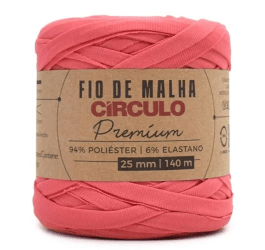 Fio de Malha Premium Circulo Várias Cores 25mm 140mts 432512