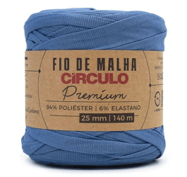 Fio de Malha Premium Circulo Várias Cores 25mm 140mts 432512