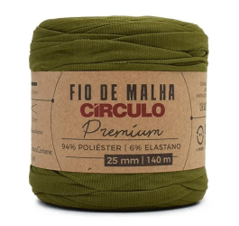 Fio de Malha Premium Circulo Várias Cores 25mm 140mts 432512