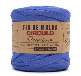 Fio de Malha Premium Circulo Várias Cores 25mm 140mts 432512