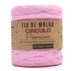 Fio de Malha Premium Circulo Várias Cores 25mm 140mts 432512