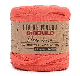 Fio de Malha Premium Circulo Várias Cores 25mm 140mts 432512