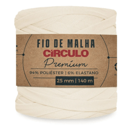 Fio de Malha Premium Circulo Várias Cores 25mm 140mts 432512