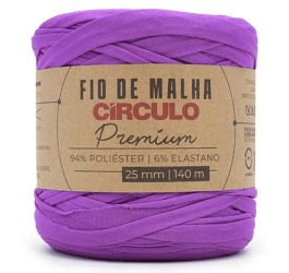 Fio de Malha Premium Circulo Várias Cores 25mm 140mts 432512