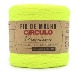 Fio de Malha Premium Circulo Várias Cores 25mm 140mts 432512