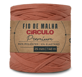 Fio de Malha Premium Circulo Várias Cores 25mm 140mts 432512