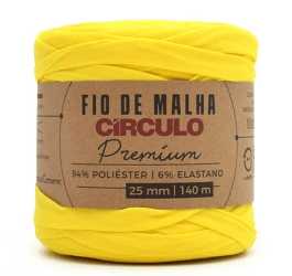 Fio de Malha Premium Circulo Várias Cores 25mm 140mts 432512