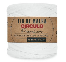 Fio de Malha Premium Circulo Várias Cores 25mm 140mts 432512