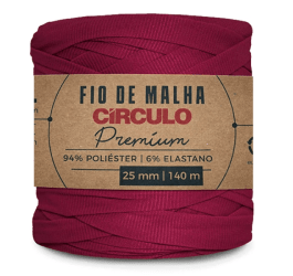 Fio de Malha Premium Circulo Várias Cores 25mm 140mts 432512