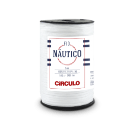 Fio Náutico Circulo 5mm 500g Várias Cores 390984