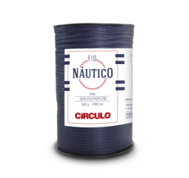 Fio Náutico Circulo 5mm 500g Várias Cores 390984