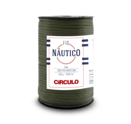 Fio Náutico Circulo 5mm 500g Várias Cores 390984