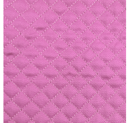 Sarja Impermeável Lisa Matelassê Rosa Chiclete C618-MT (0,50 x 1,50 mts)