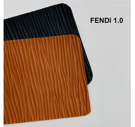 Sintético Fendi 1.0 Textura Ondulado (0,50X1,50 MTS)