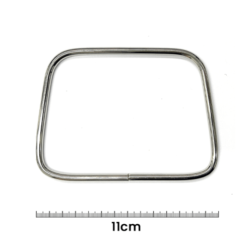 Alça Para Bolsa Metal 11 cm Prata CH-3896