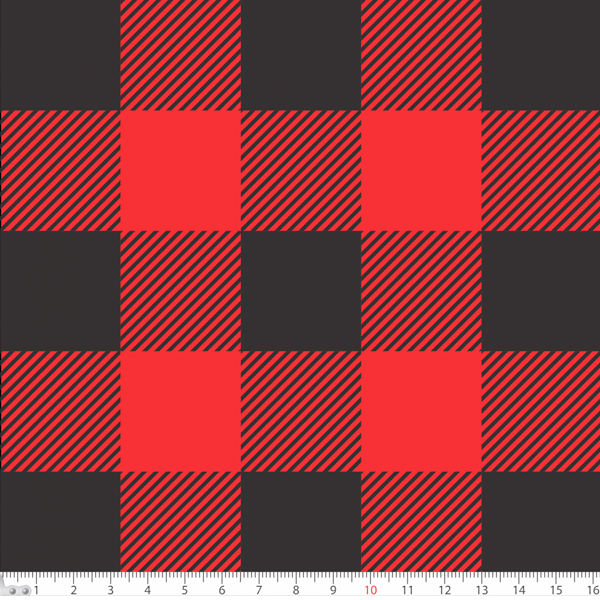 Textura de tecido xadrez vermelho e preto. Pano de fundo têxtil [download]  - Designi